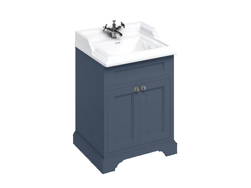 Деревянный напольный умывальник с дверцами Burlington Классическая ARCH-00022690 - Вид №3