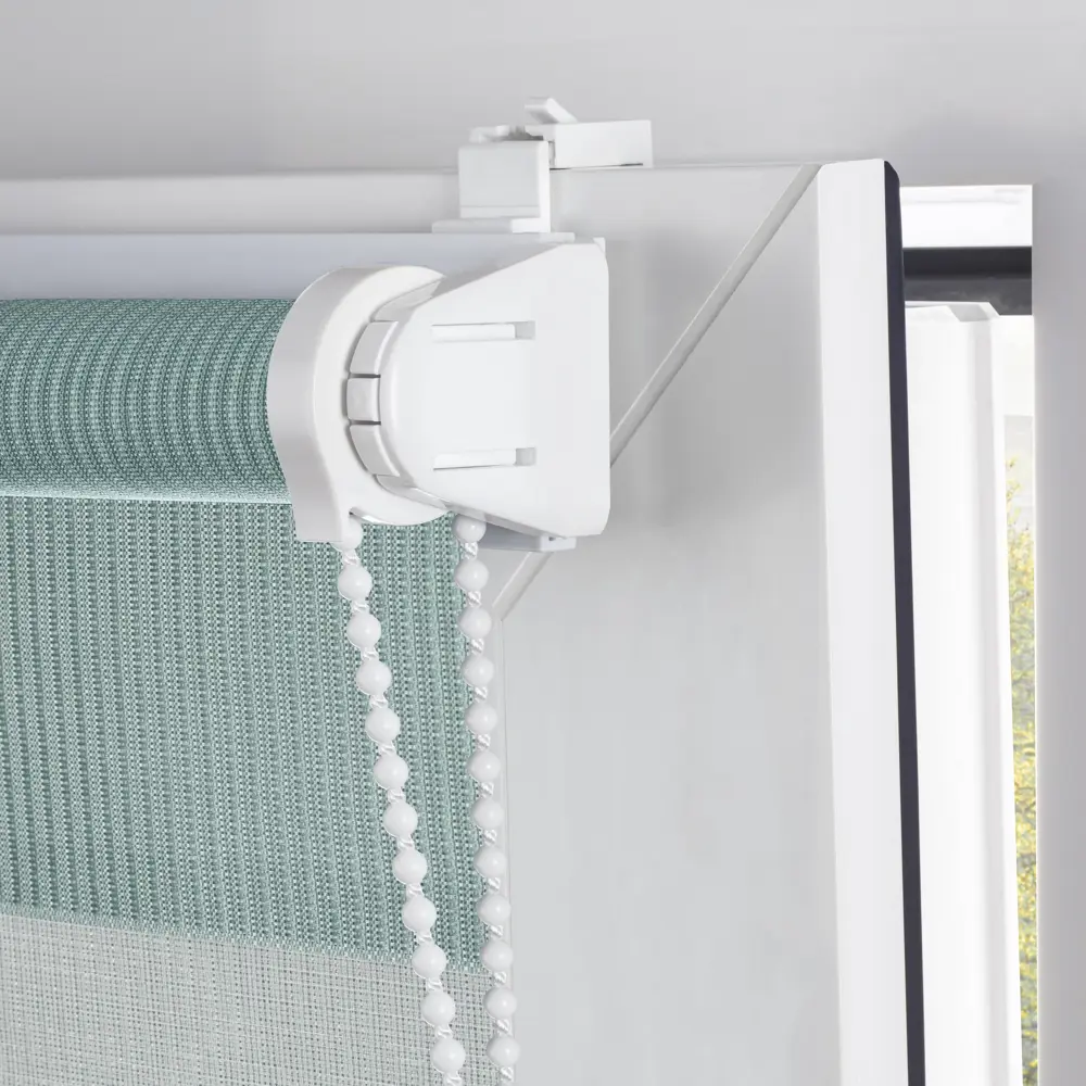 Рулонная штора день-ночь MIAMOZA Петер 100×160 см бирюзовая 89411362 STLM-1577021 - Вид №3