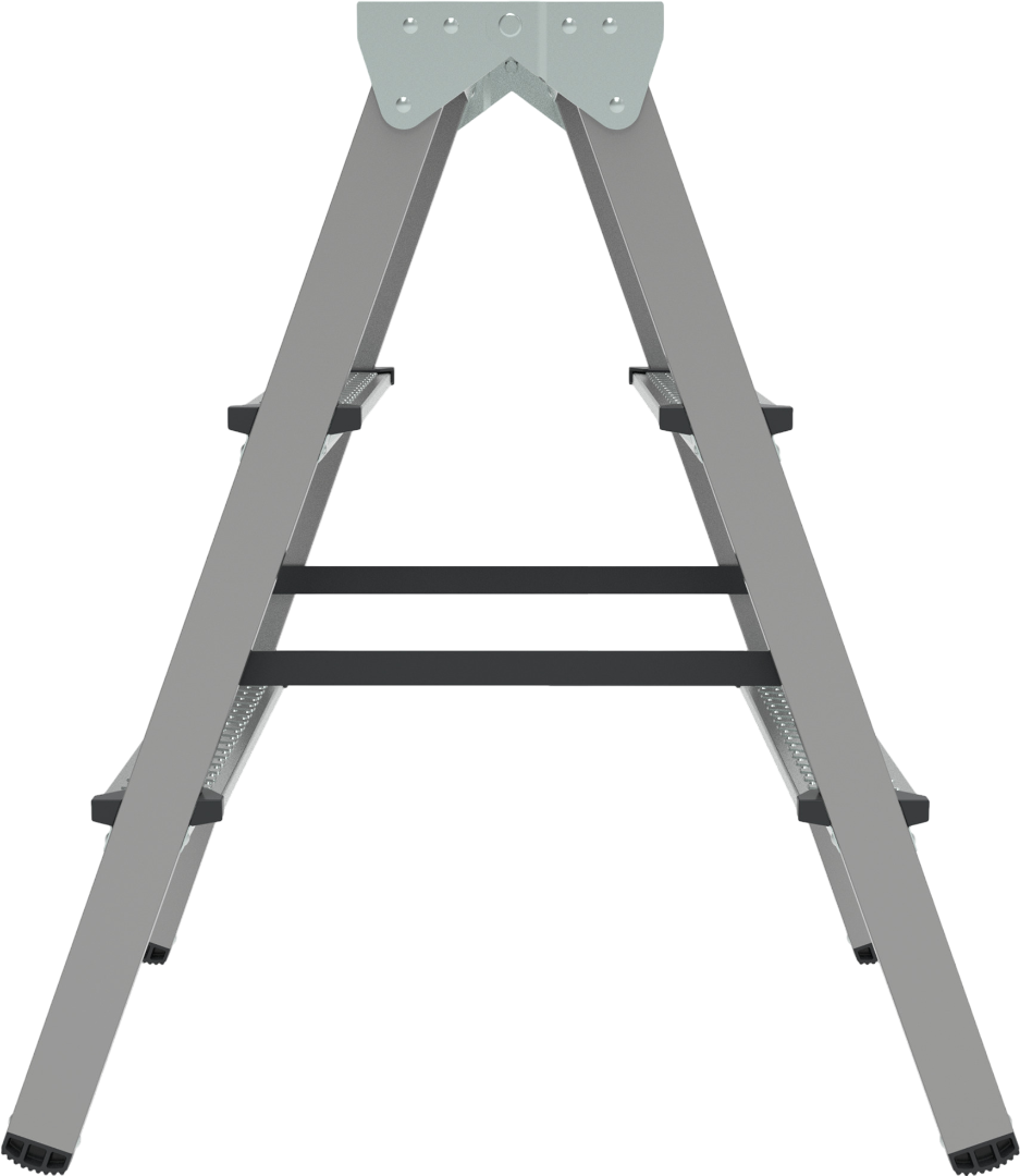 Стремянка двухсекционная Новая Высота NV 1160 9278681 STDN-0108022 - Вид №1
