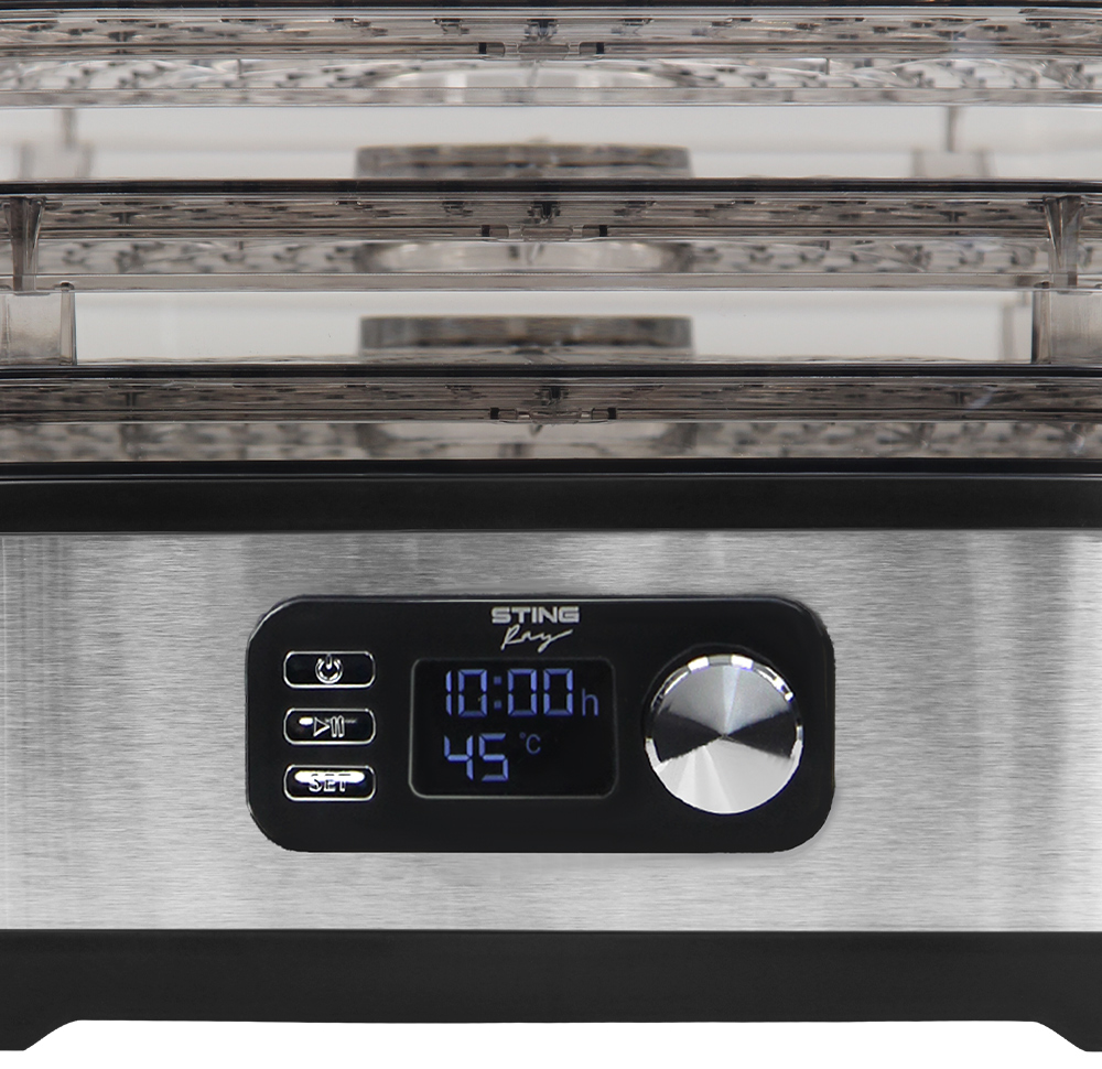 9213232 Сушилка для овощей и фруктов STINGRAY ST-FD728E черный STDN-0077421 - Вид №4