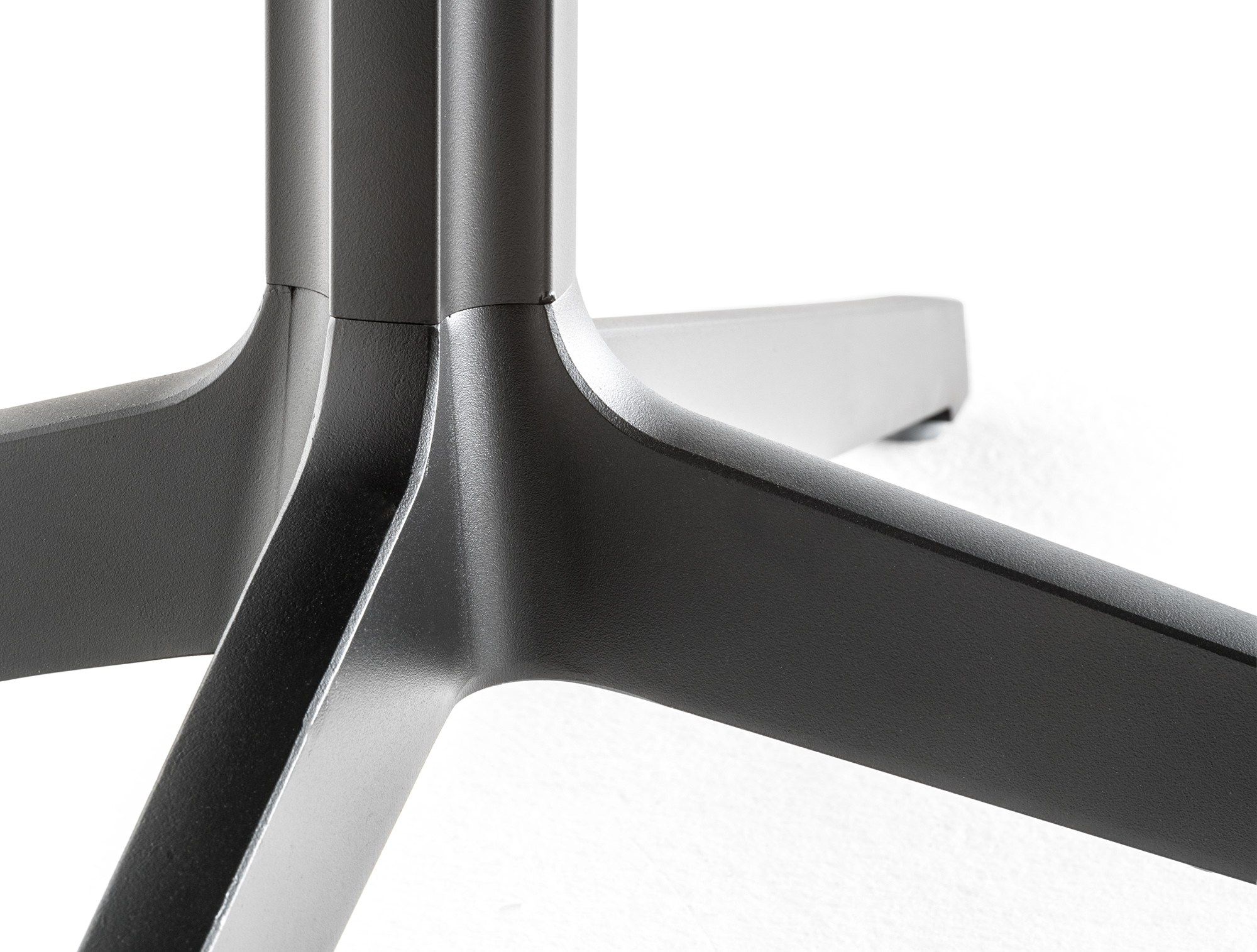 Квадратный алюминиевый стол со спицами Pedrali Ypsilon ARCH-00113540 - Вид №7