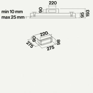 Falmec Потолочная вытяжка из нержавеющей стали Design+ sun-id-1456820 - Вид №21