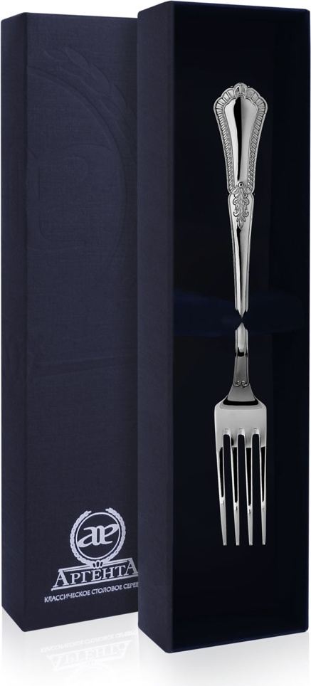 1050032 Аргента (Россия) Вилка десертная "Фаворит" Серебро 925 