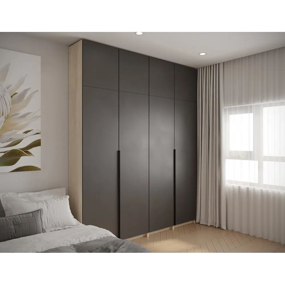 Дверь Лион 59.4x193.8x1.8 см ДСП цвет серый Santreyd STLM-2104795 - Вид №9