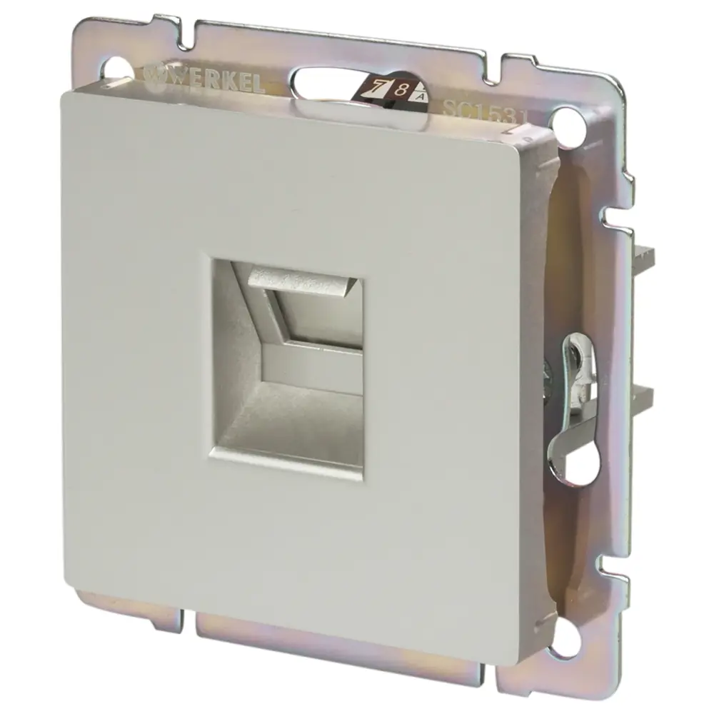 Сетевая розетка WERKEL RJ-45 для скрытого монтажа 17782176 Встраиваемые механизмы STLM-0008608 - Вид №2