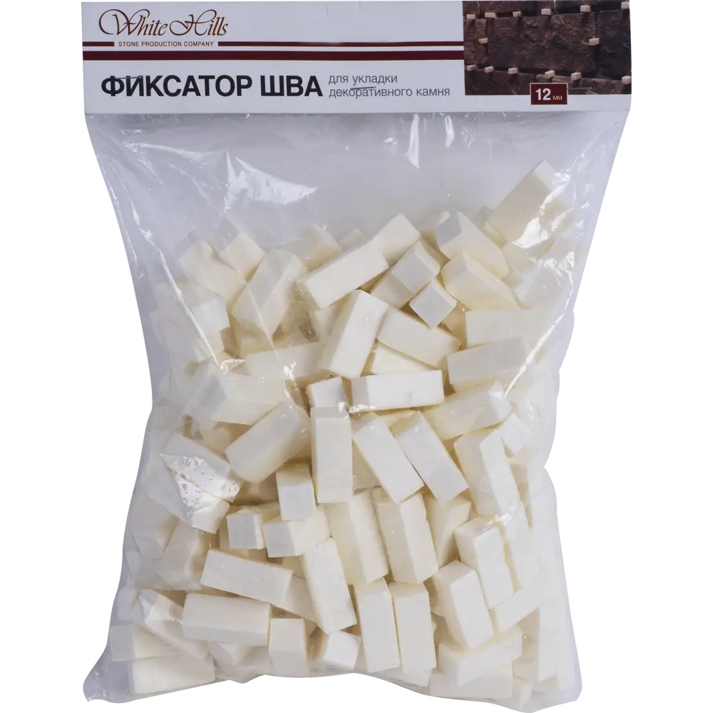 WHITE HILLS Универсальный фиксатор шва для декоративной кладки 10x12x30 мм 82100203 STLM-0018931