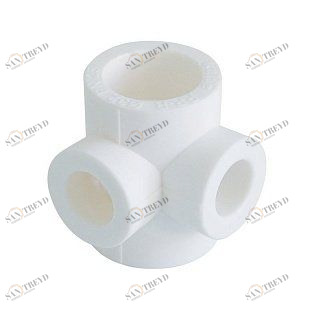 Крестовина переходная KALDE D32х20 полипропиленовая белая 3212CDL322000