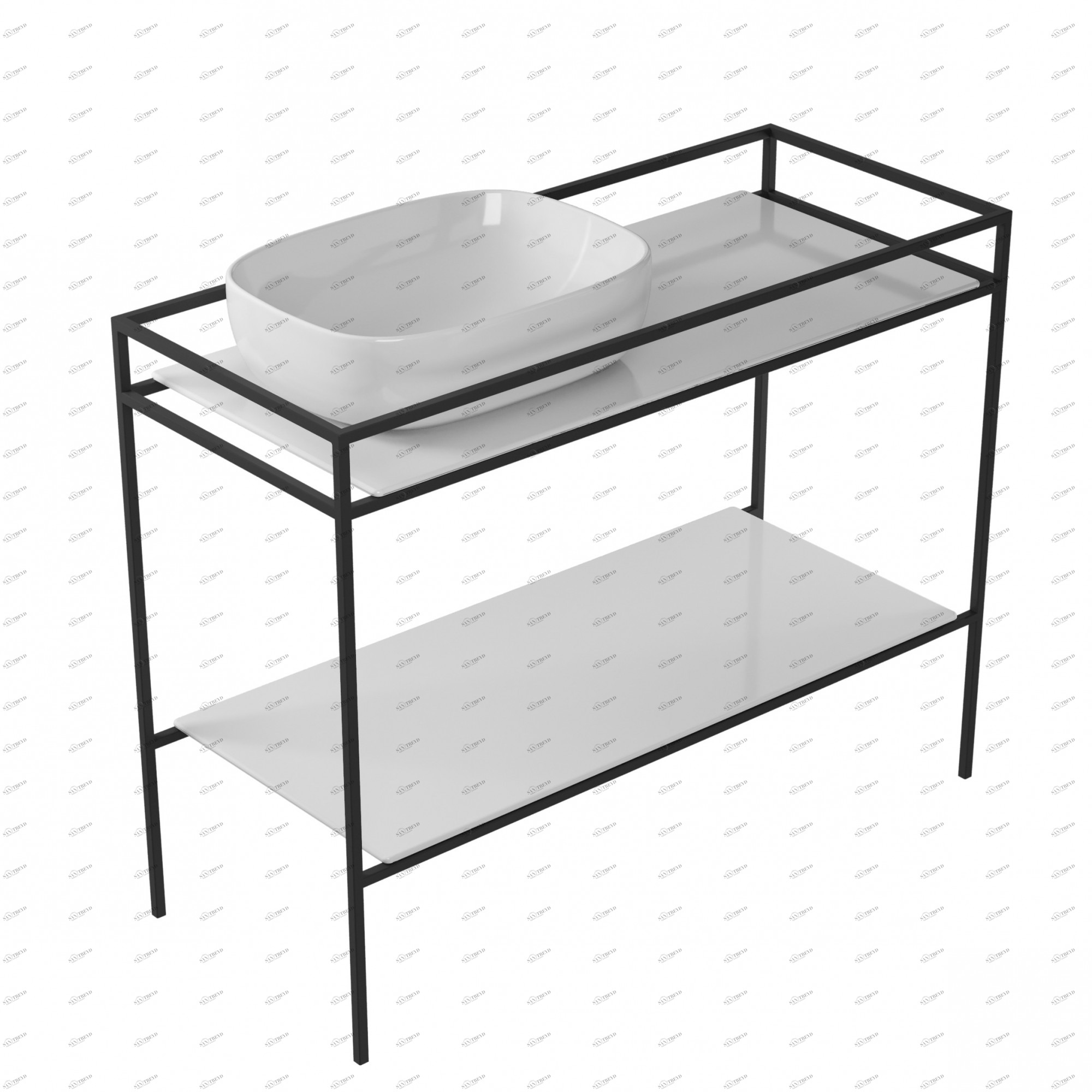 Структура подбассейна 111x46 Черный  2072NE GALASSIA Tabulae 
