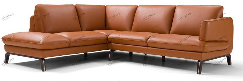 Max Divani Угловой диван в коже Esprit sun-id-1500479