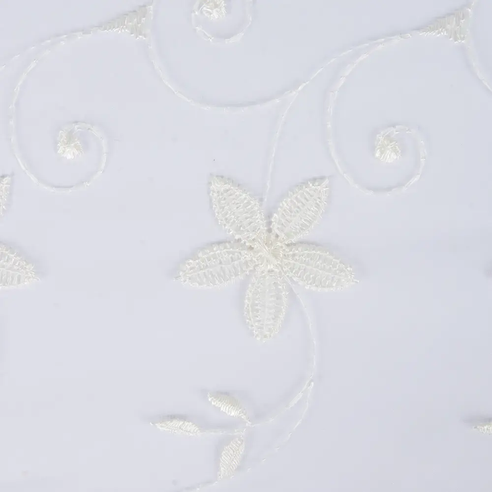 Тюль 1 п/м, вышивка, 280 см, цвет экрю GARDEN STLM-2118786 - Вид №2