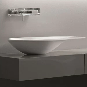 08A03CB Накладная раковина на столешницу  овальная Toscoquattro