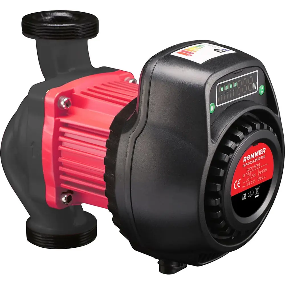 Циркуляционный насос Rommer ER 25/8 180 мм с гайками 1 1/2" STLM-2061529