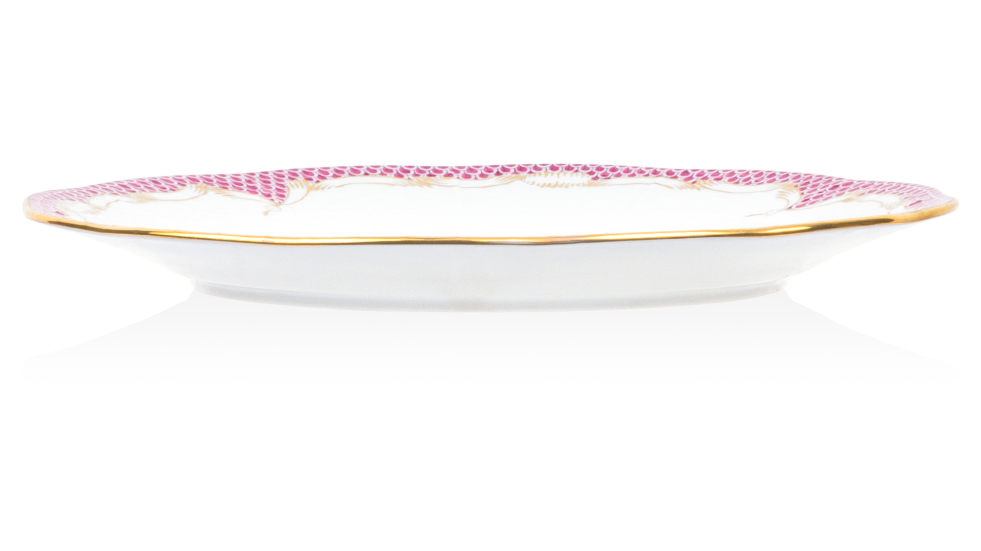 10647562 Herend Набор тарелок 1/2 "Виктория розовая" (Mix&Match) Фарфор, Керамика  - Вид №5