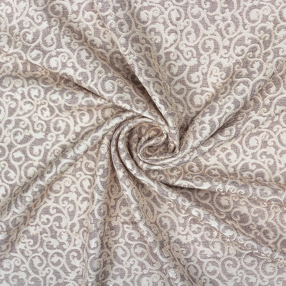 Ткань 1 п/м «Жозефина», жаккард, 280 см, цвет бежевый DAILY BY T STLM-2196042 - Вид №1