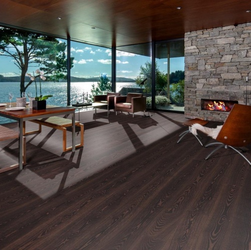 Паркетная доска Kahrs Ясень Черная медь 2600200434 - Вид №15