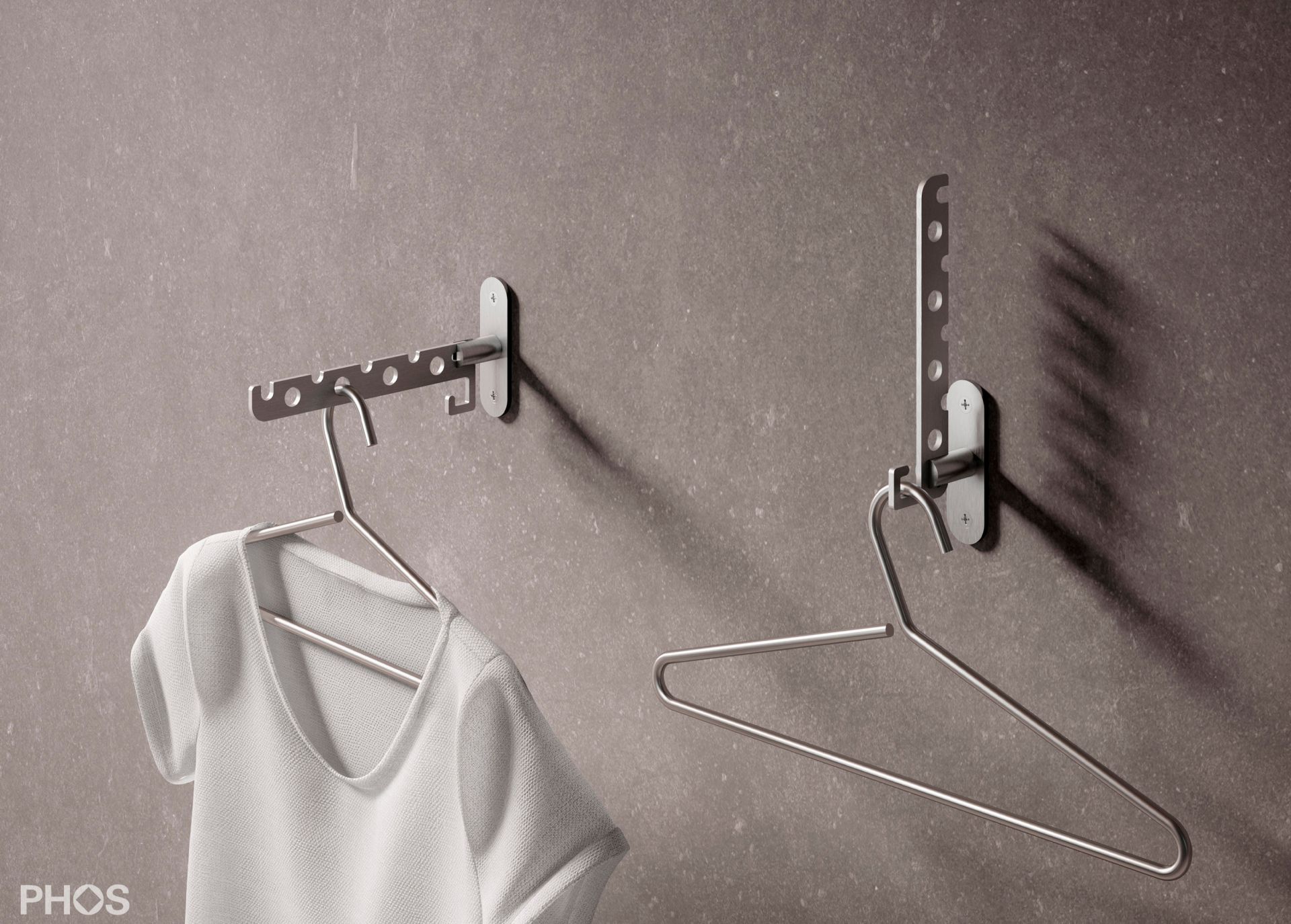 KL1 Веер для одежды складной, вылет 21,7 см. PHOS  - Вид №6