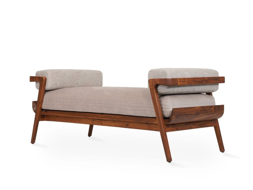 Спальная кровать из тикового дерева Alankaram YASSI ARCH-00119577 - Вид №6