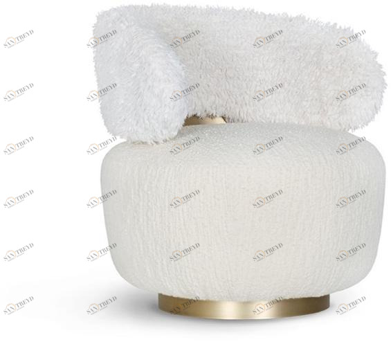 Greenapple Вращающееся кресло с тканевой обивкой Perfect raw G703138 