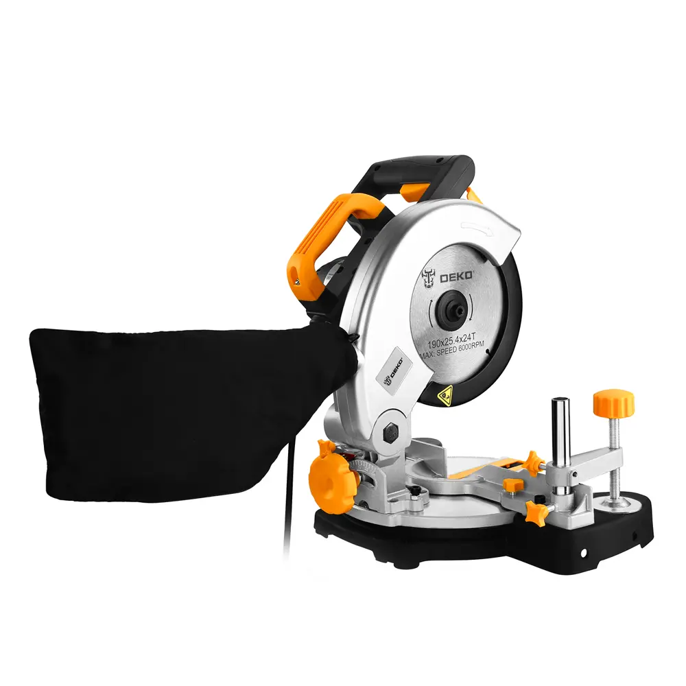 Пила торцовочная Deko DKM S1200-190, 1200 Вт, 190 мм STLM-2007498 - Вид №1