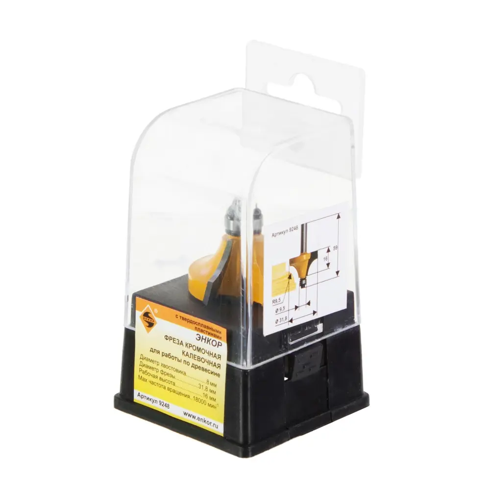 Фреза кромочная калевочная Энкор №9262 STLM-2115087 - Вид №2