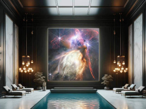 Декоративная панель из алюминия, стекла или ПММА