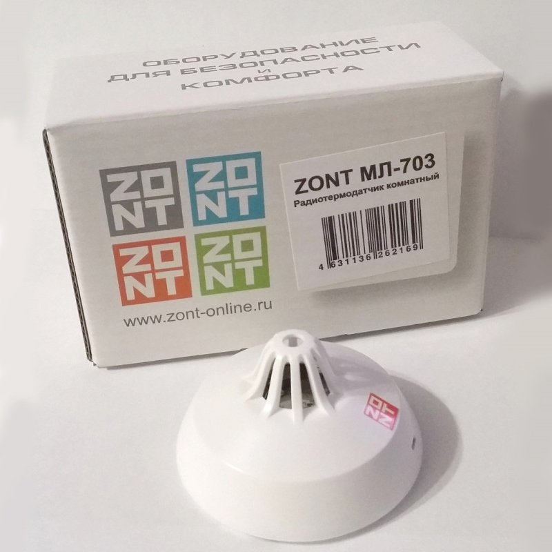 Радиотермодатчик МЛ-703 ZONT (112055) ЭВАН 112055EVN - Вид №2