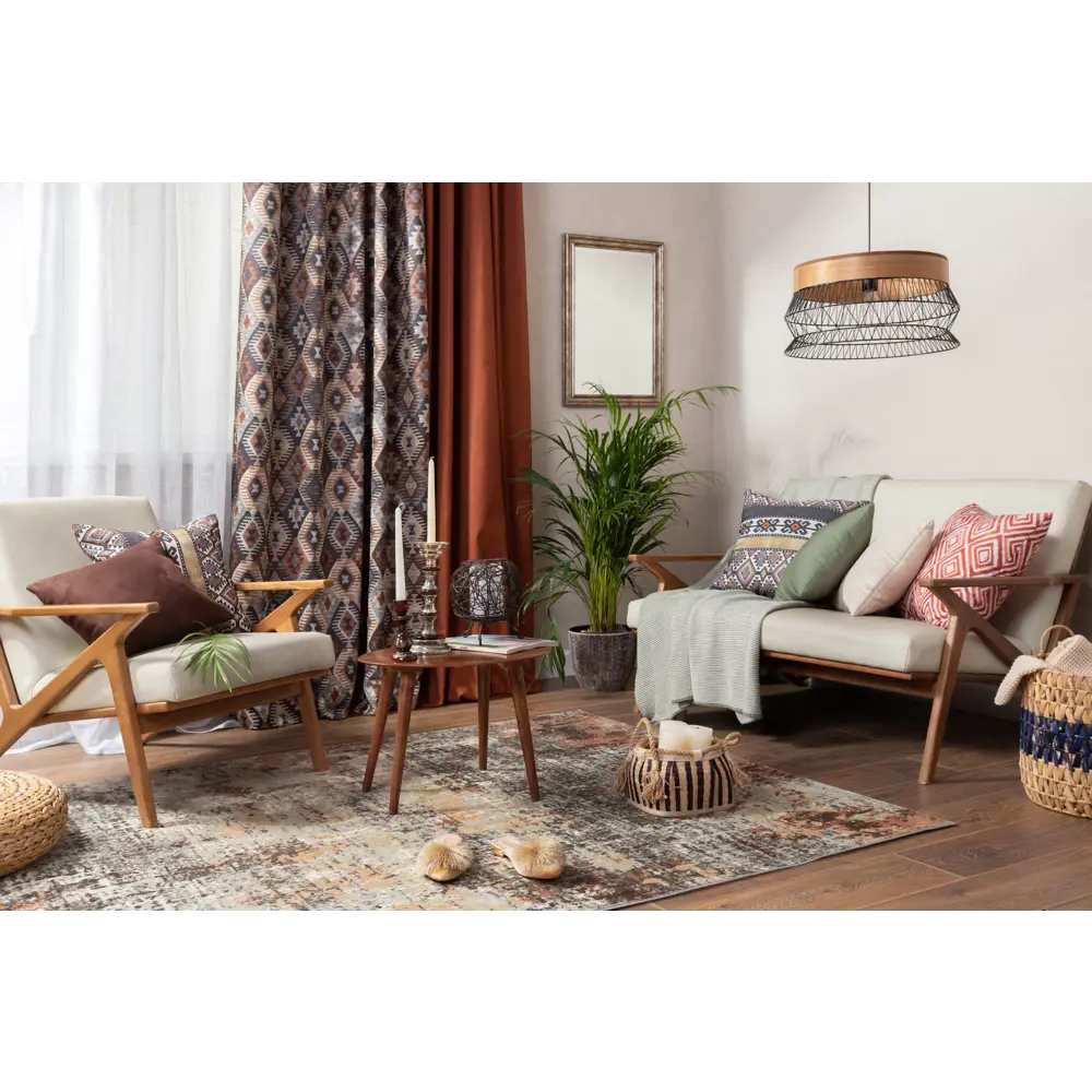 Ковер вискоза Matrix 89889/5280 160x230 см цвет мультиколор 82567324 STLM-2209512 RAGOLLE  - Вид №5