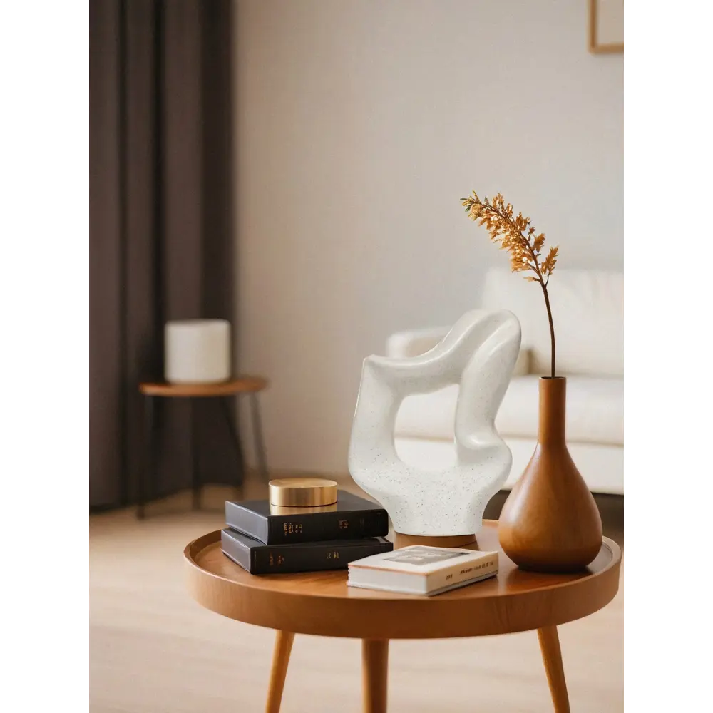 Статуэтка Абстракция керамика белый 14.5 см Santreyd STLM-2173888 - Вид №3