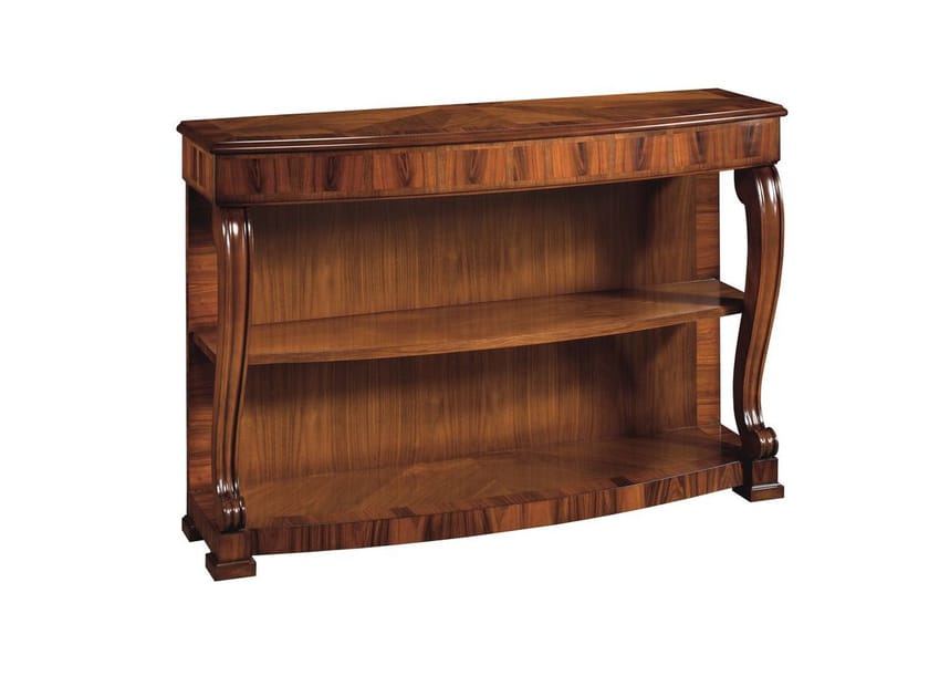 Деревянная прямоугольная консоль с полками Hurtado Traditional ARCH-00035885