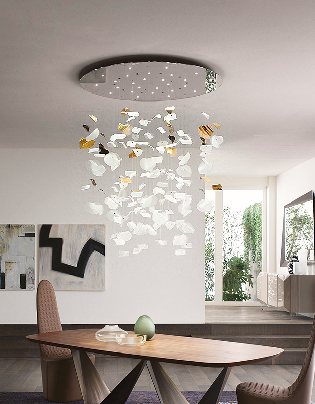 Люстра  REFLEX LEAF LAMPADARIO 