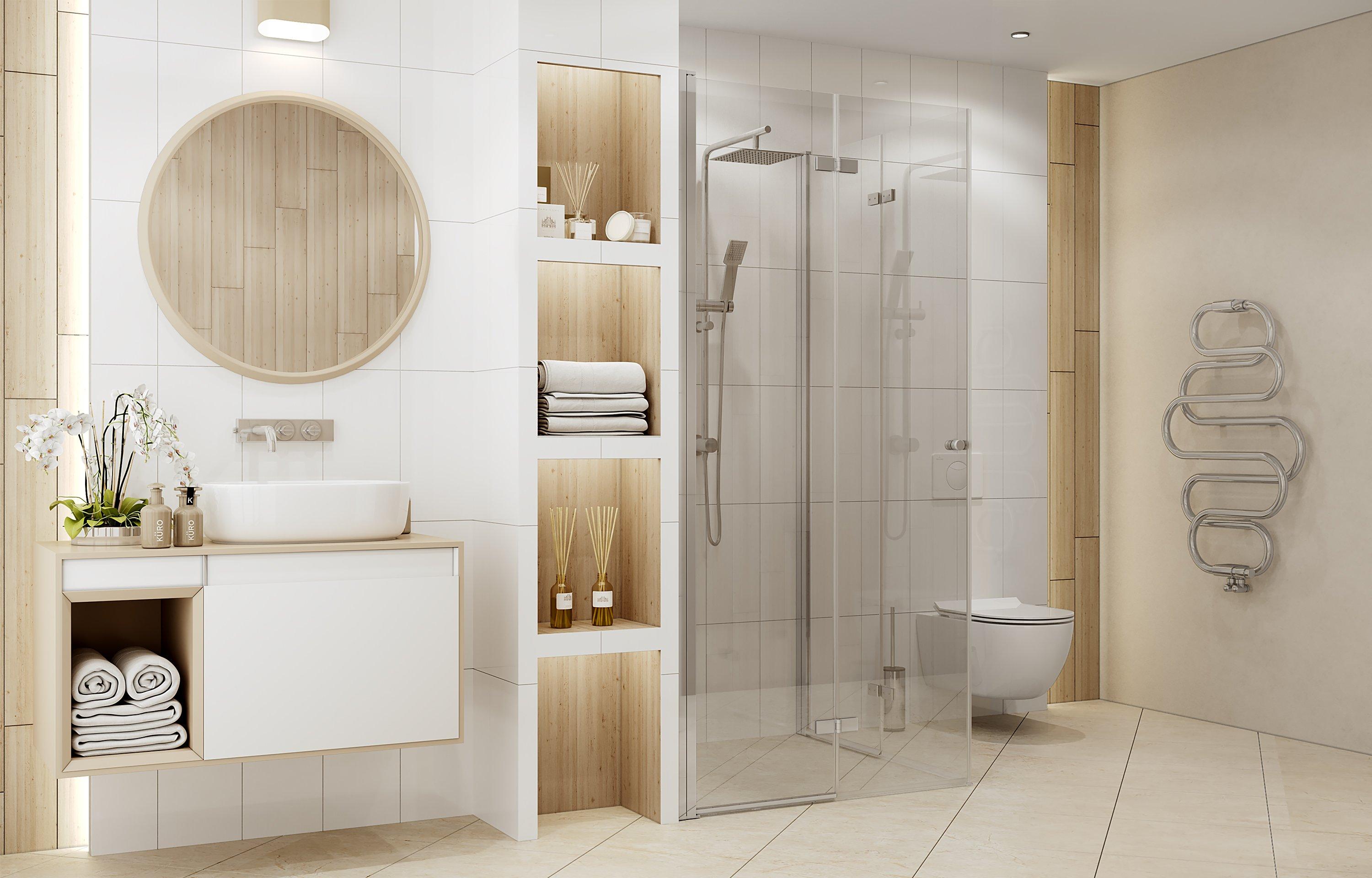 Душевое ограждение Ambassador Nord 13011109 (1000x1000x2000), 1 место - Вид №3