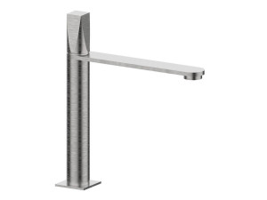 Однорычажный смеситель для раковины из нержавеющей стали без слива