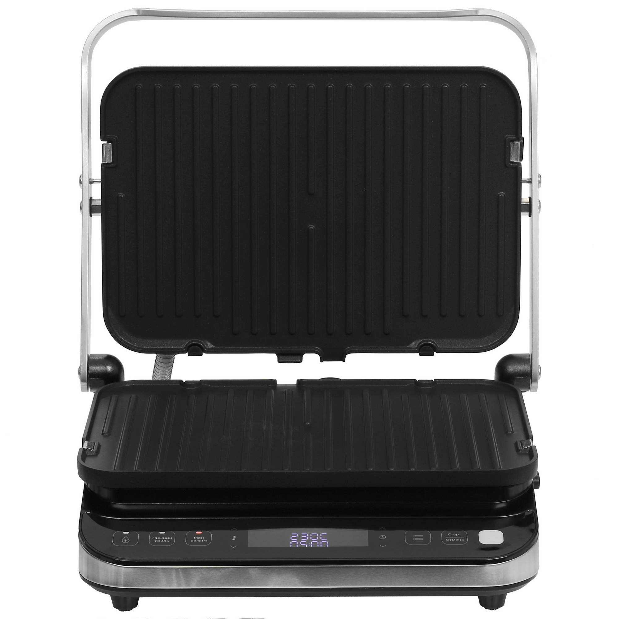 9018269 Гриль DEXP GRL-2062 серебристый STDN-0104710 - Вид №1