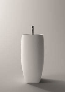 Керамическая отдельно стоящая раковина