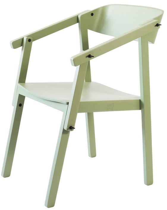 Askia Стул из лакированного дуба Atelier 1.c06.ok.sg - Вид №2