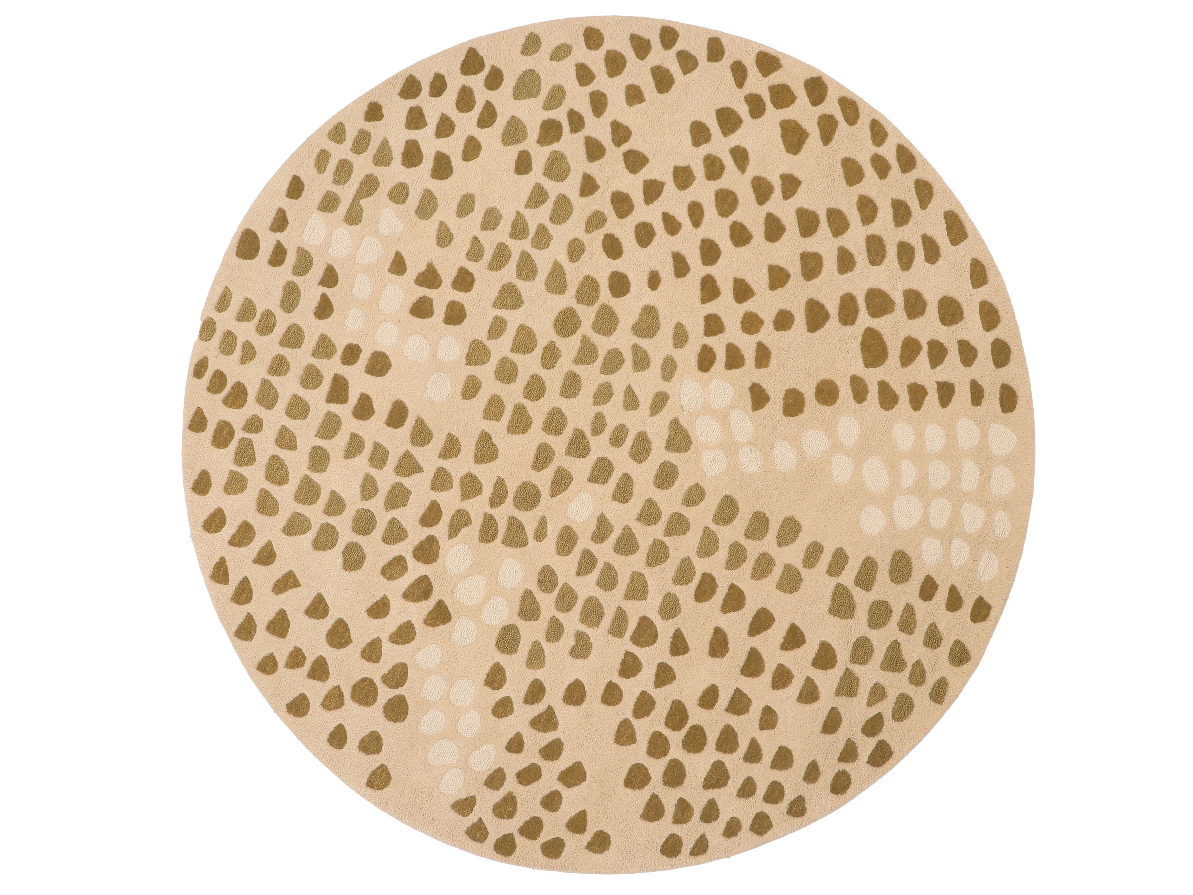 Круглый шерстяной ковер ручной работы Toulemonde Bochart The Designers ARCH-00111599