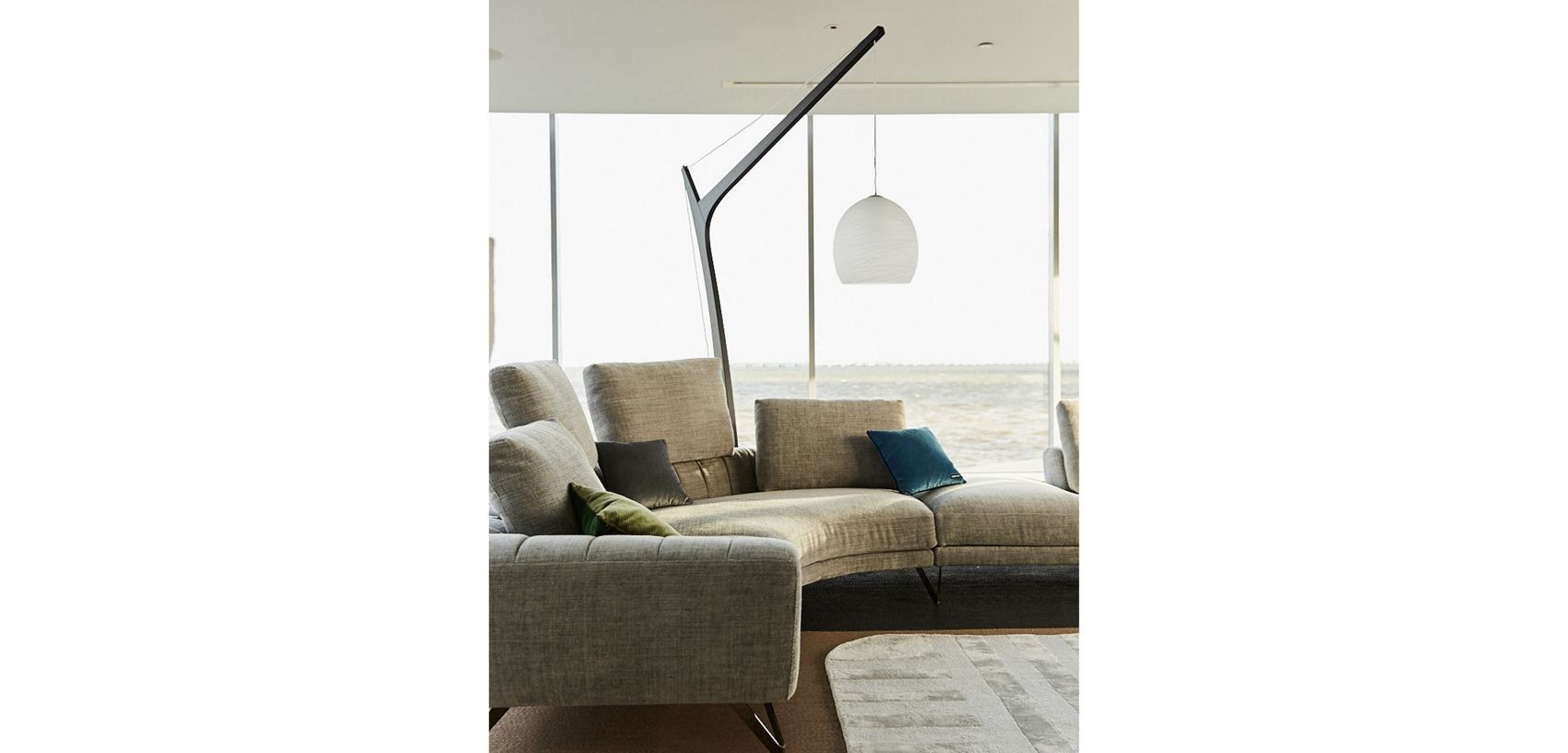 Угловой диван из ткани ROCHE BOBOIS CARACTÈERE ARCH-00038380 - Вид №5