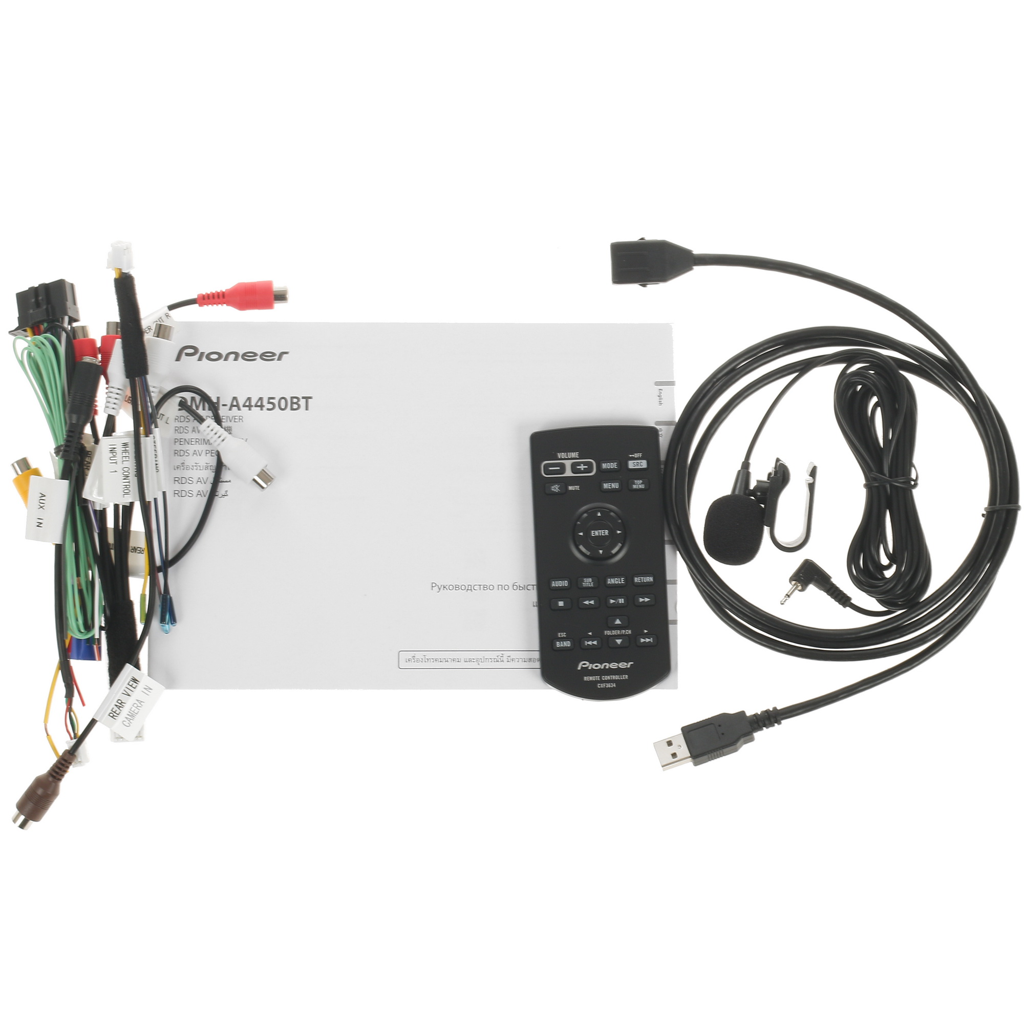 4855236 Автопроигрыватель Pioneer DMH-A4450BT STDN-0102338 - Вид №6