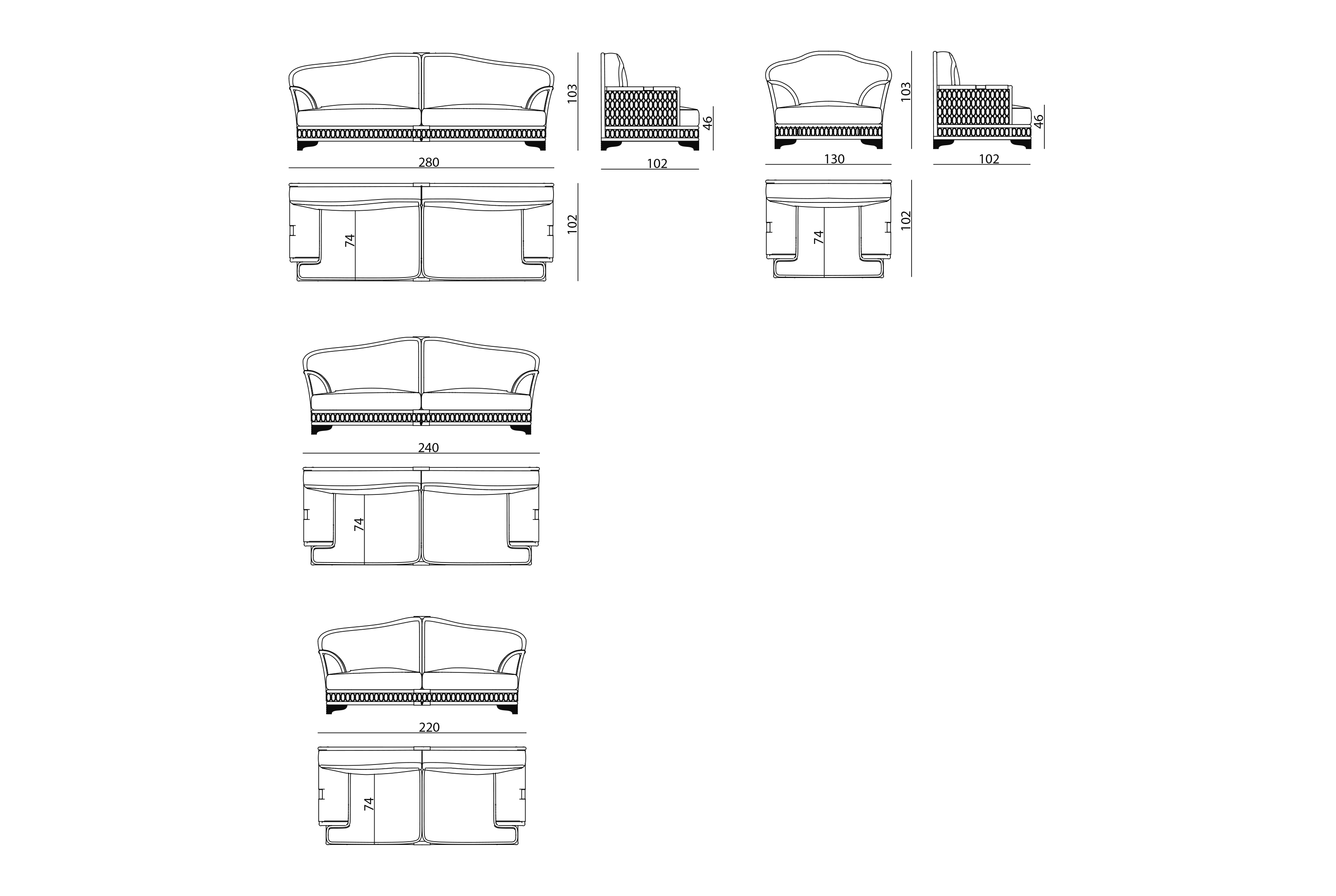 Bramante Диван Visionnaire  - Вид №7