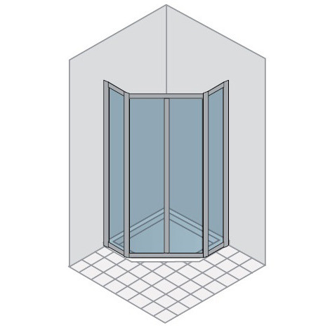 CUFP Quadra collection Душевая кабина DUKA 45235 - Вид №1