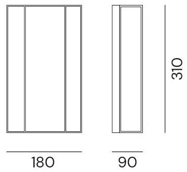 Il Fanale Настенный светильник из латуни и стекла Rilegato 411.00.80/413.00.80 - Вид №3