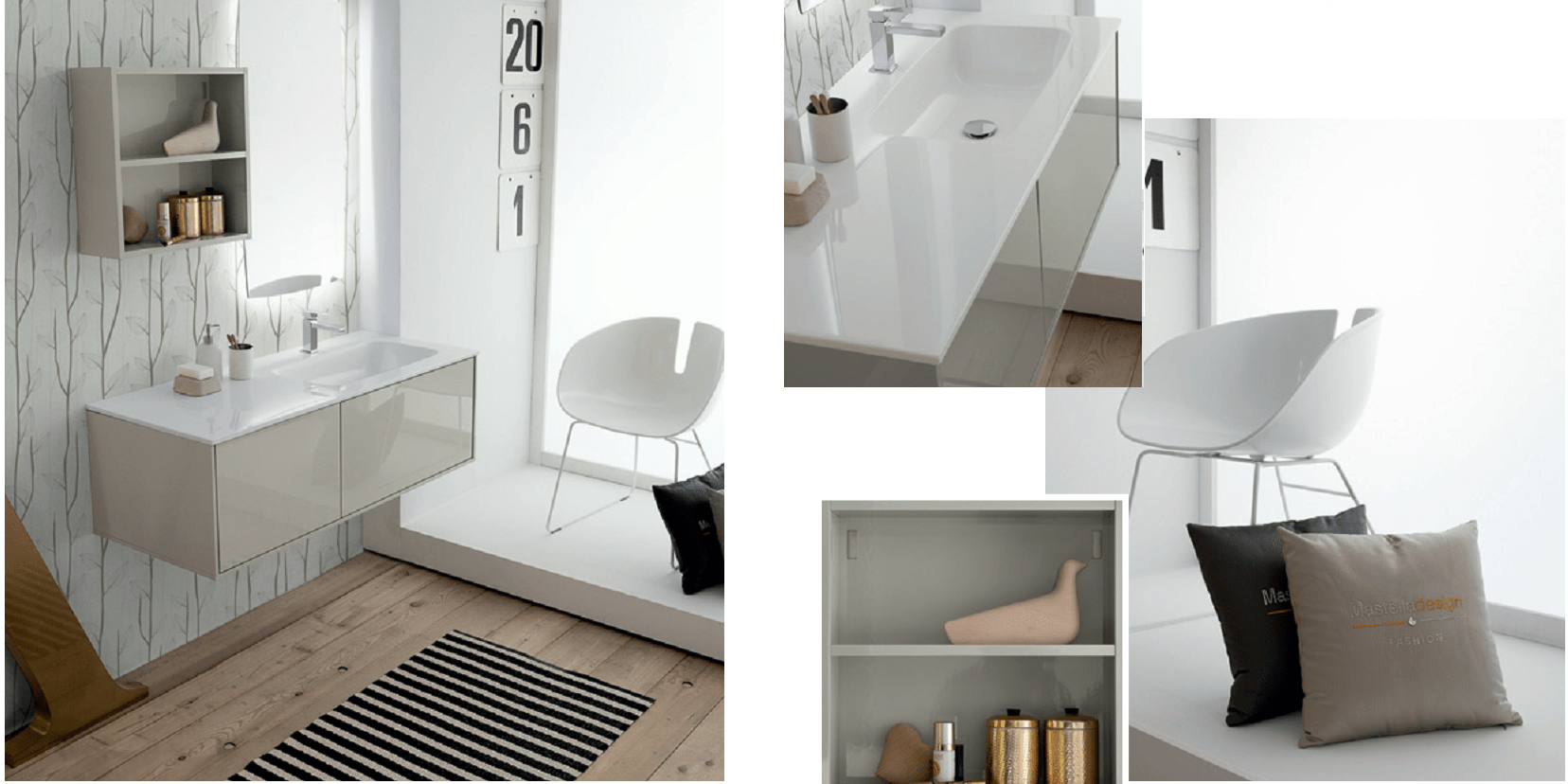 Mastella Комплект мебели для ванной SUMMIT 2.0 03 - Вид №1