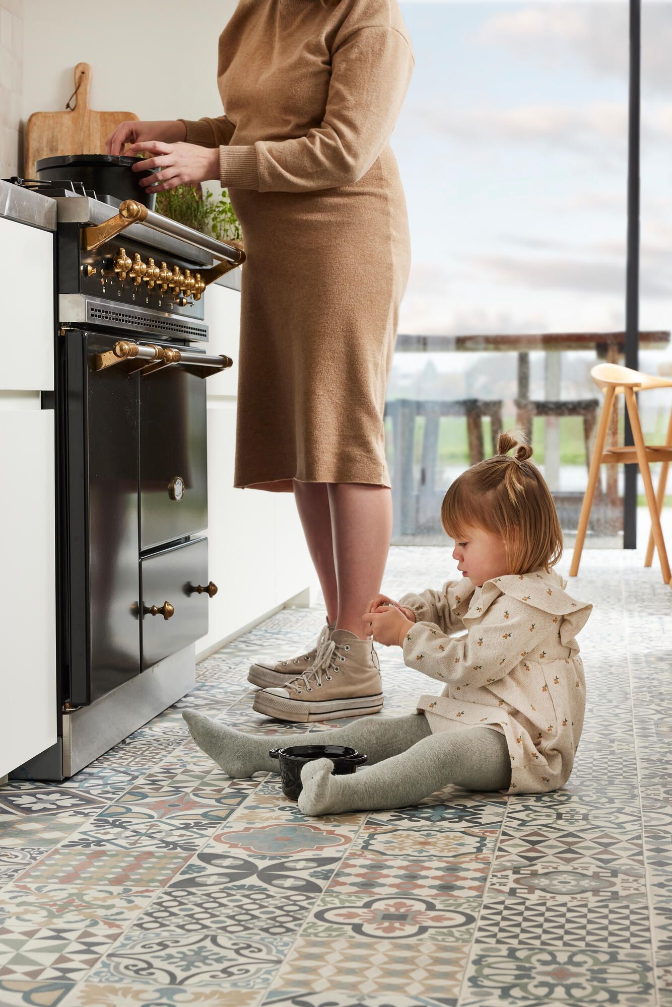 Нескользящий виниловый пол с цементным эффектом BEAUFLOR Sonipro ARCH-00062033 - Вид №6