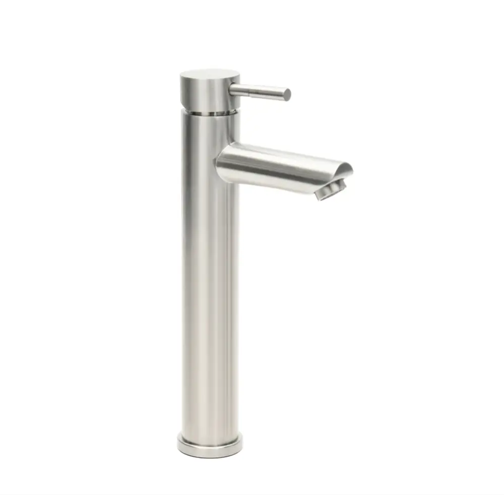 Смеситель для накладной раковины Сургут однорычажный цвет сатин Santreyd STLM-2108730