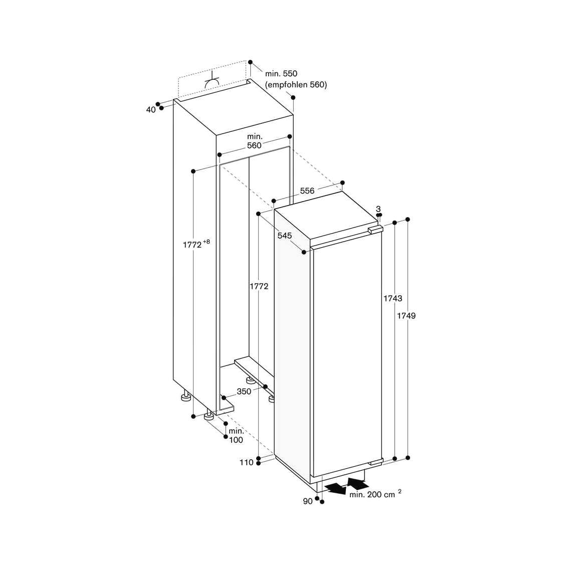 Холодильник / Vario 200 GAGGENAU sun-id-379556 - Вид №3