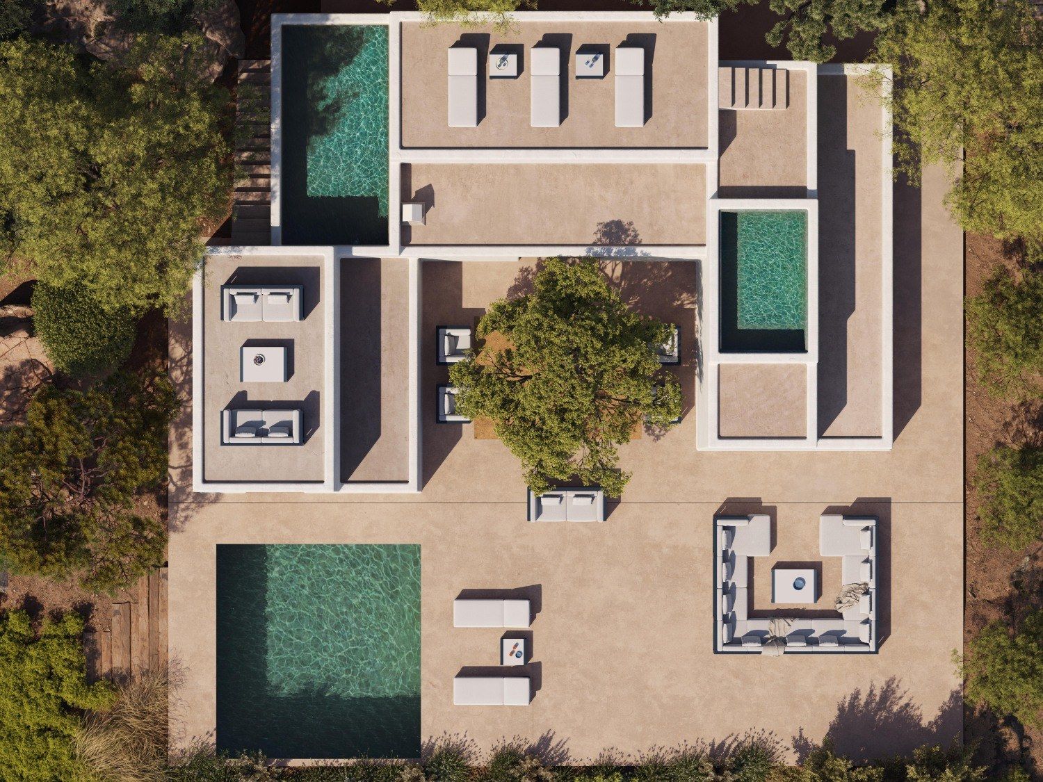 2-местный садовый диван GANDIABLASCO Islablanca ARCH-00061221 - Вид №2