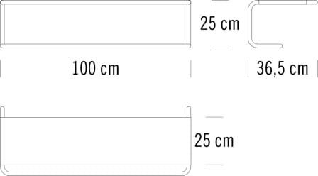 Вешалка для одежды / полка THONET S 1520 ARCH-00027623 - Вид №2