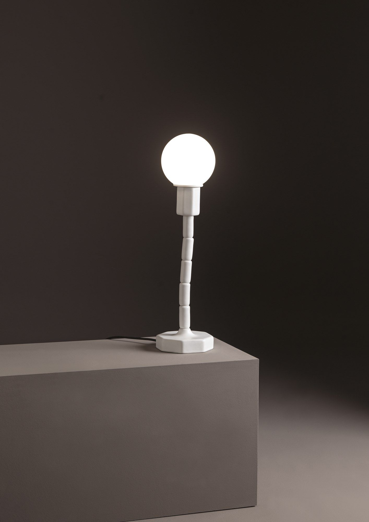 Керамическая светодиодная настольная лампа Ceramica Flaminia макияж ARCH-00140860 - Вид №20