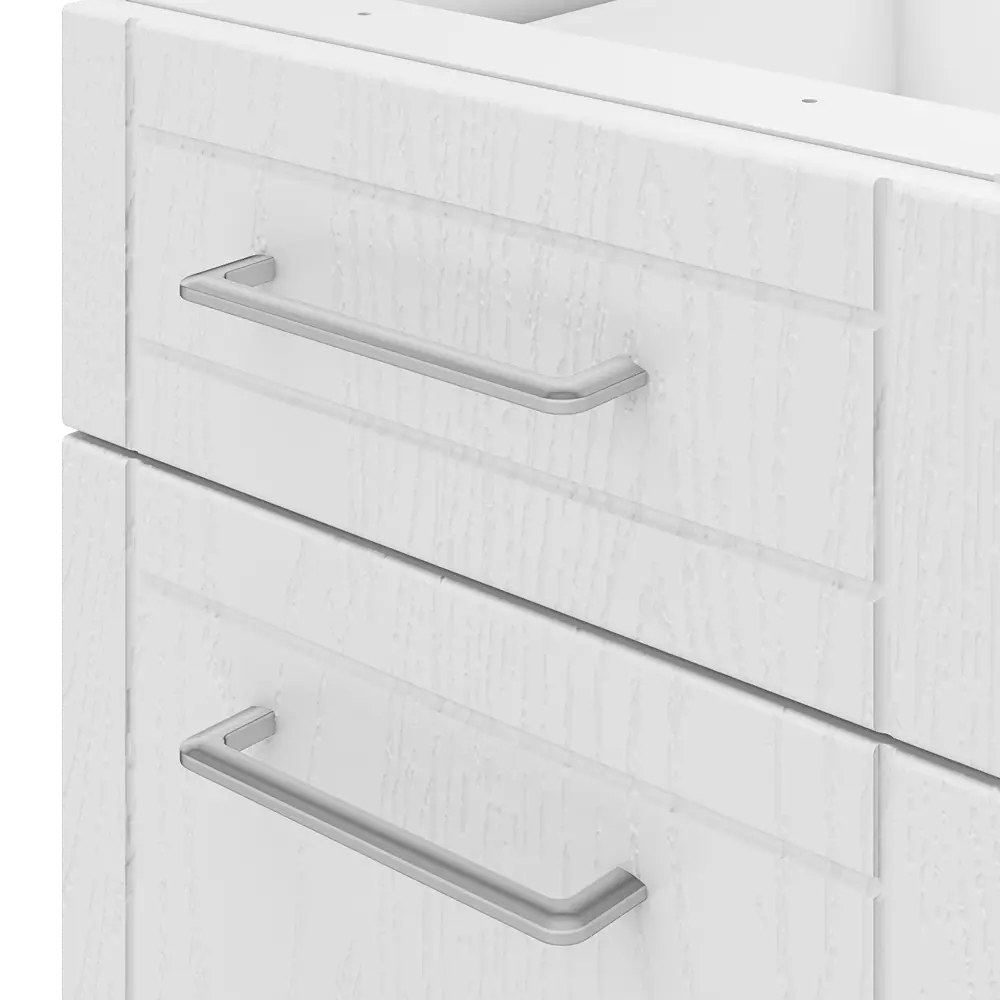 Напольный шкаф 1 ящик Агидель 40x82.5x58 см KONSENSA ЛДСП цвет белый STLM-2143397 - Вид №5