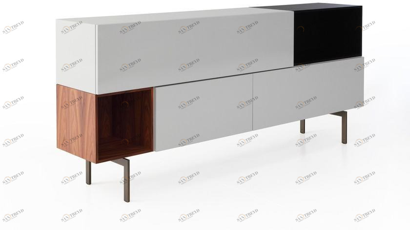 Porro Буфет из лакированной древесины Modern sun-id-1349431